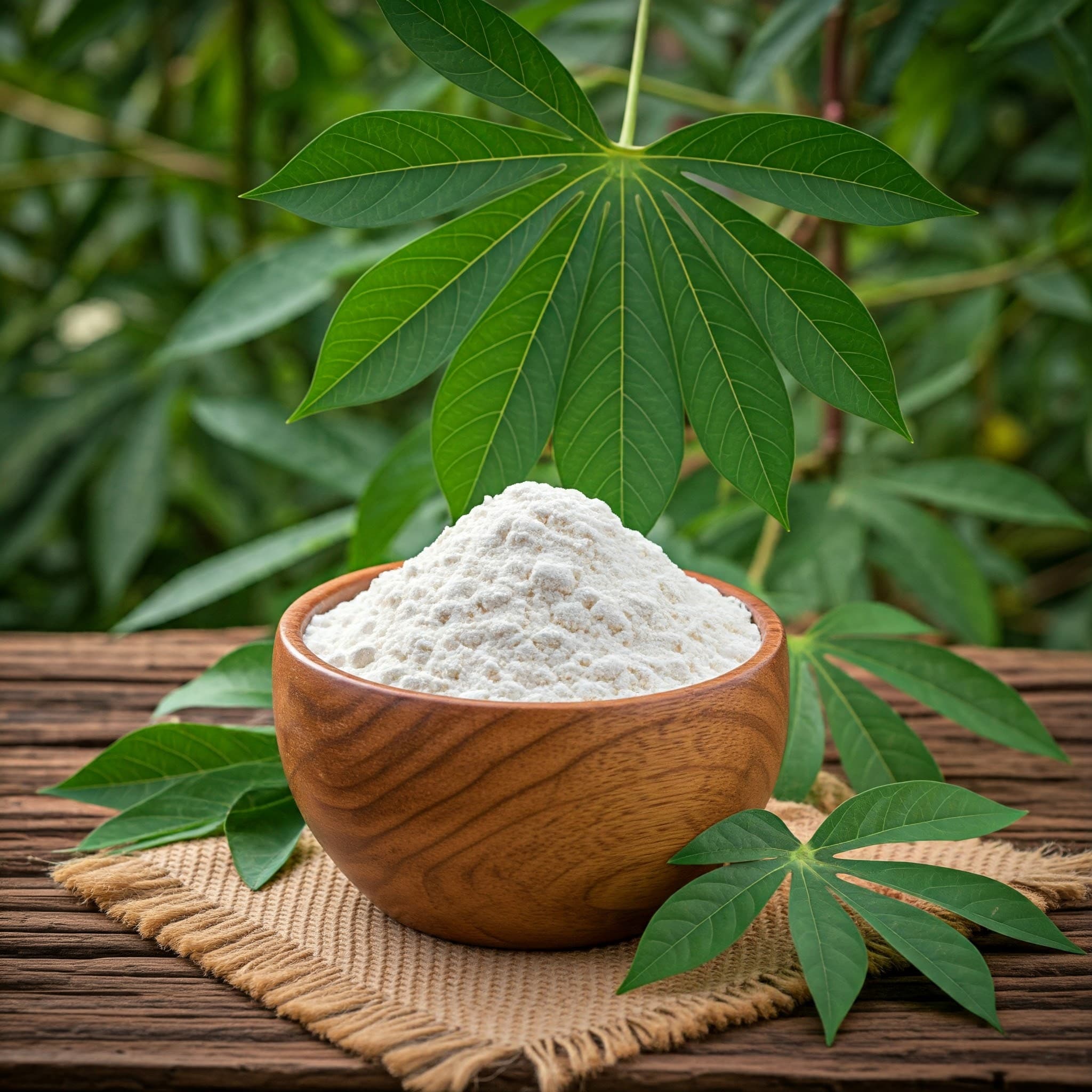 Cassava flour (AI-generated Image)
