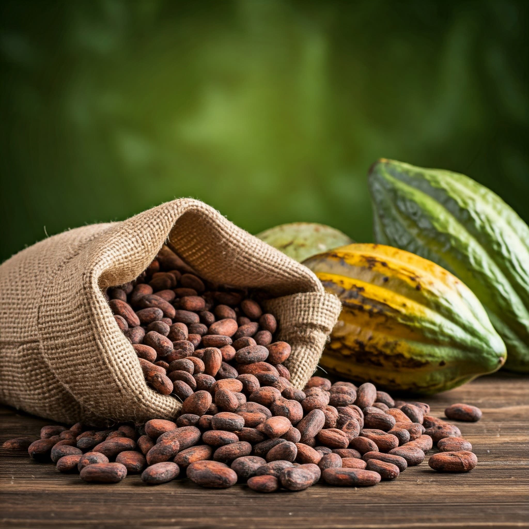 Cocoa Beans (AI-generated Image)