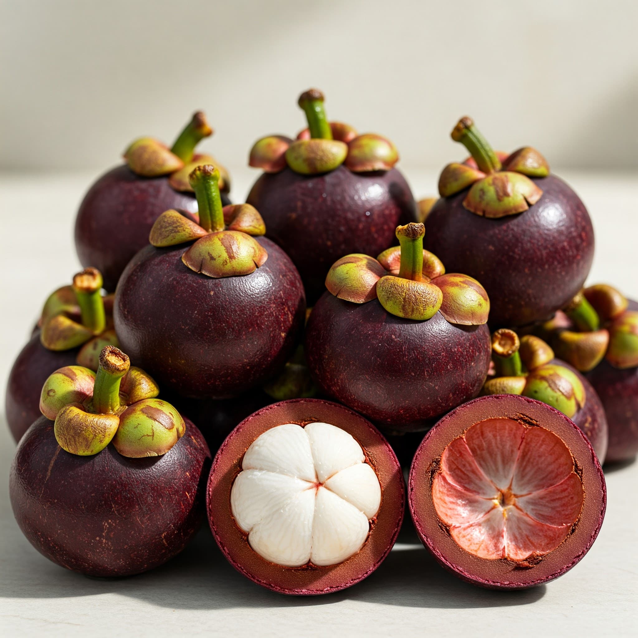 新鲜山竹（AI生成的图片）