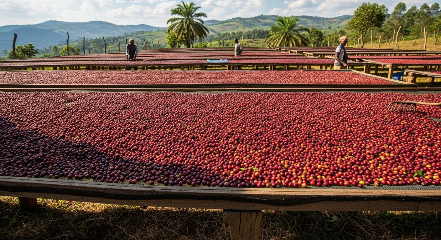 Uganda's Coffee Strength: Robusta Scale & Arabica Quality