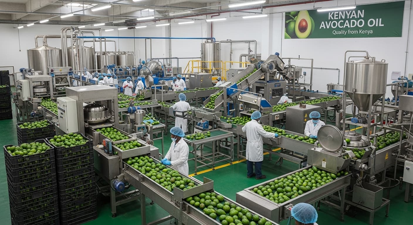 Crude Avocado Oil: Production in Africa & South America