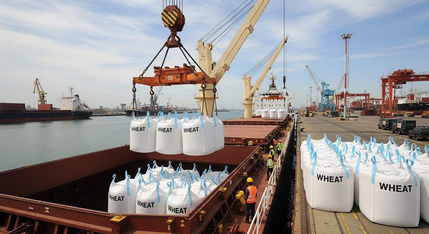 Marché mondial du blé — production, exportations, import