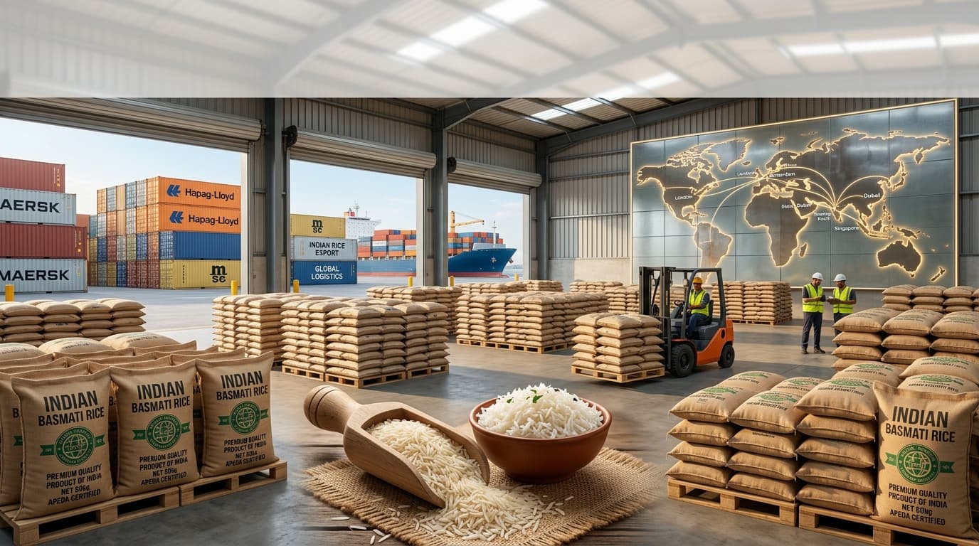Indian Basmati and White Rice for Global Importers & Brands