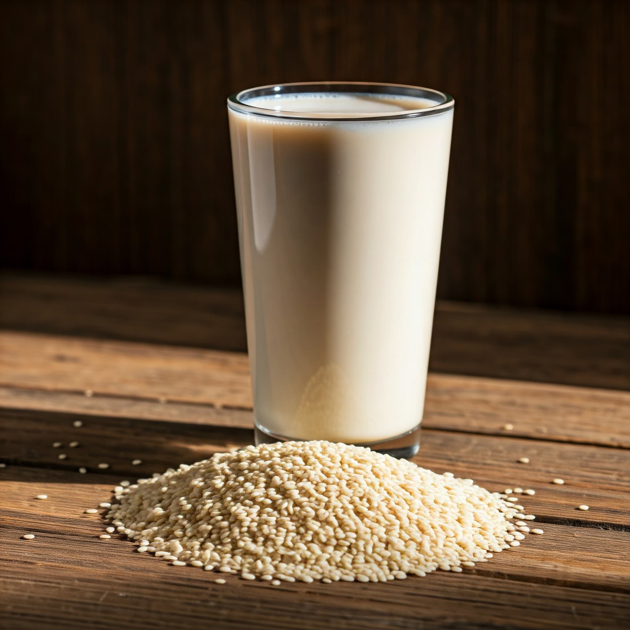 芝麻奶(由人工智能生成的图像)